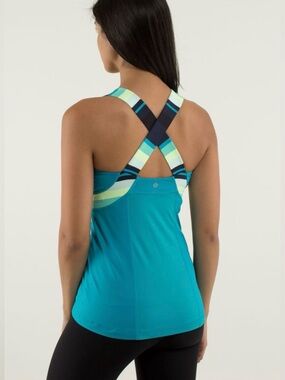 Lululemon Push Ur Limits tank - beautiful spring/summer color